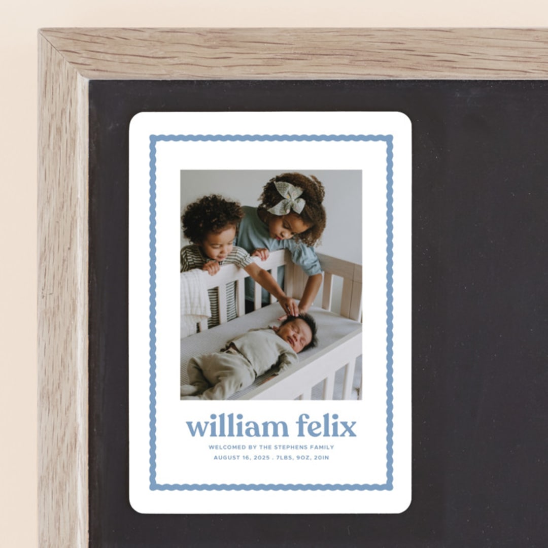 "First impression" - Birth Announcements in Water by Lea Delaveris - Front