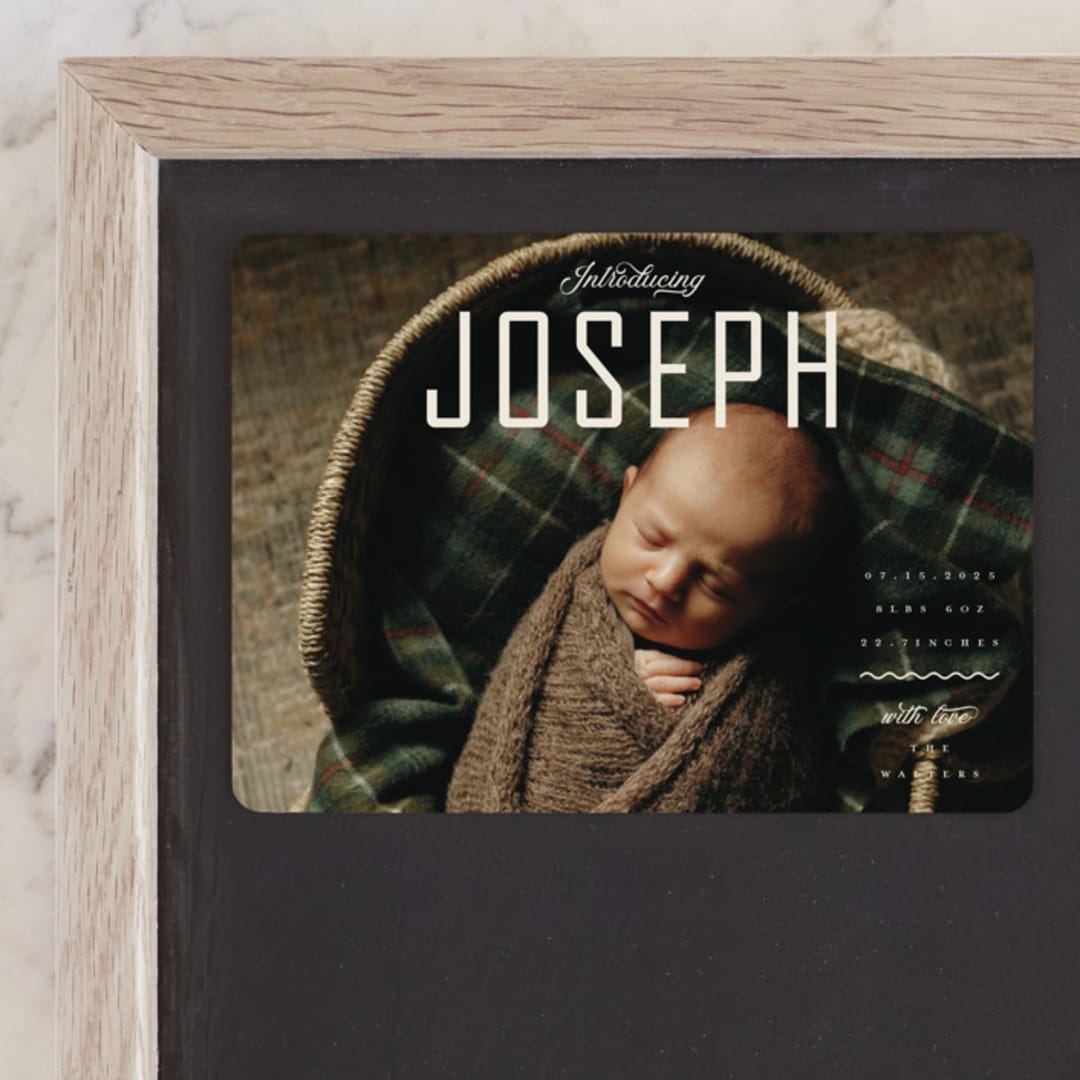 "cover" - Birth Announcements in Cream by Vivian Yiwing - Front