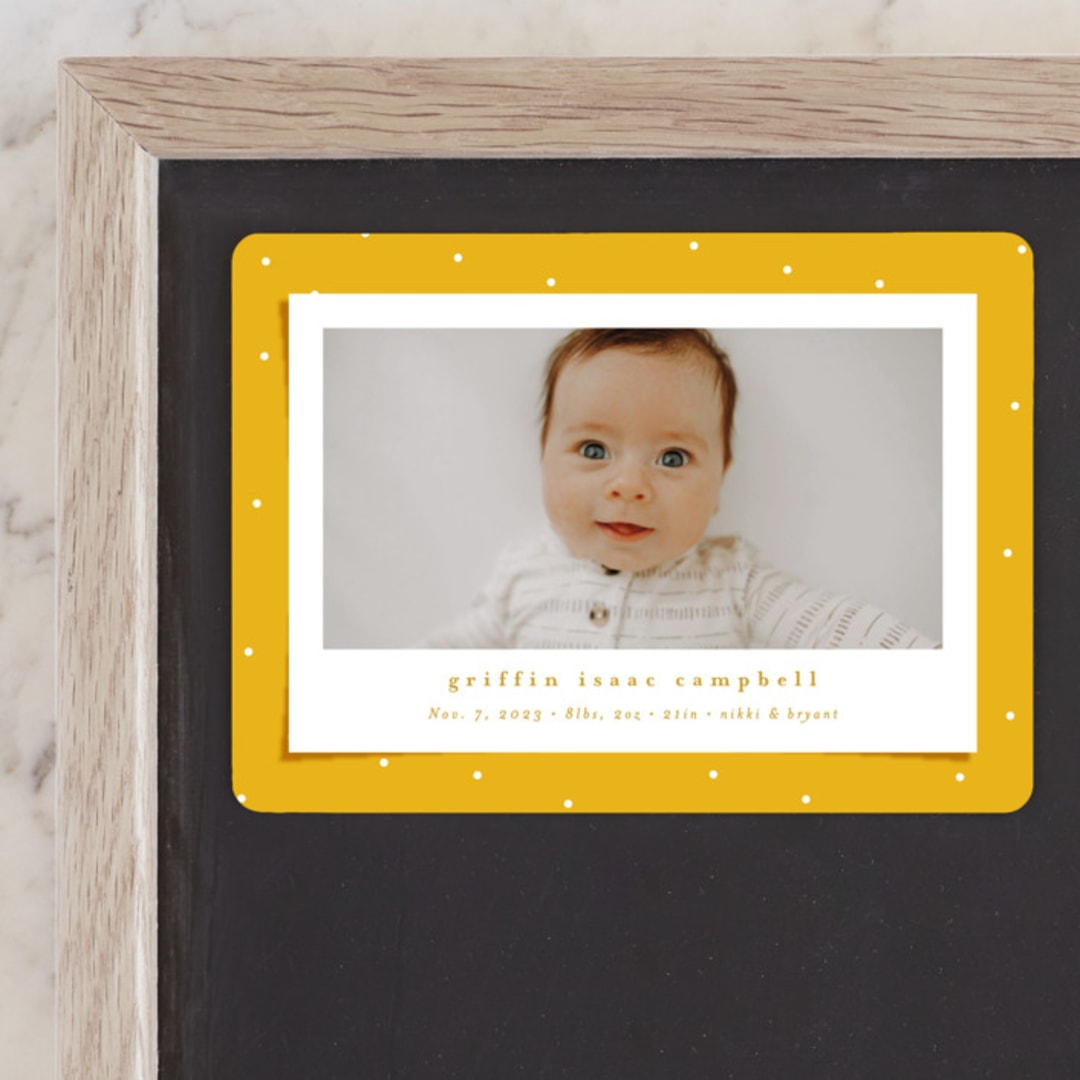 "Blanket" - Birth Announcements in Bee by Lea Delaveris - Front