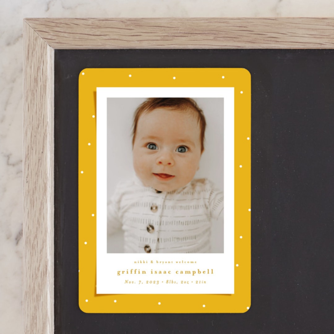 "Blanket" - Birth Announcements in Bee by Lea Delaveris - Front