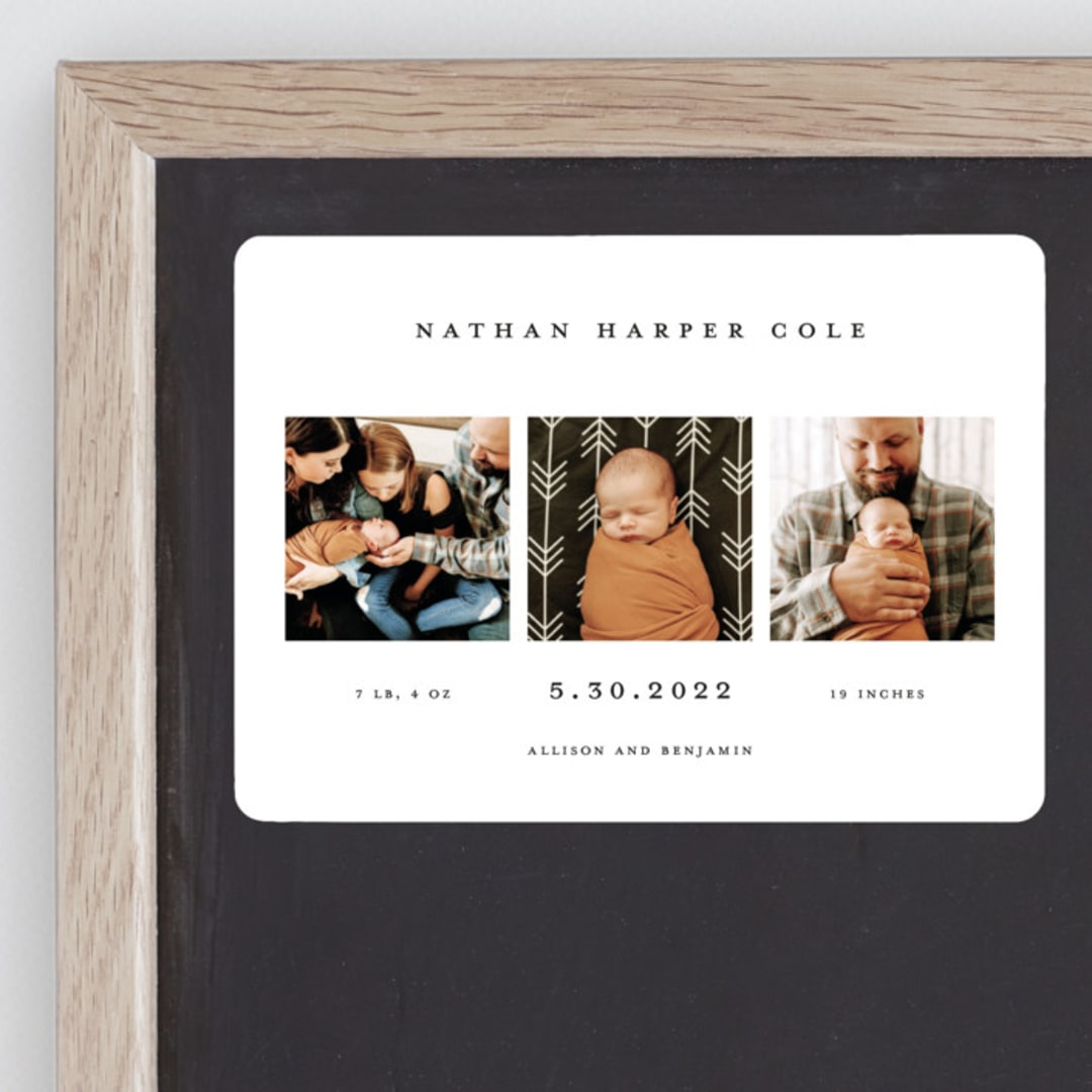 Simple Birth Announcement