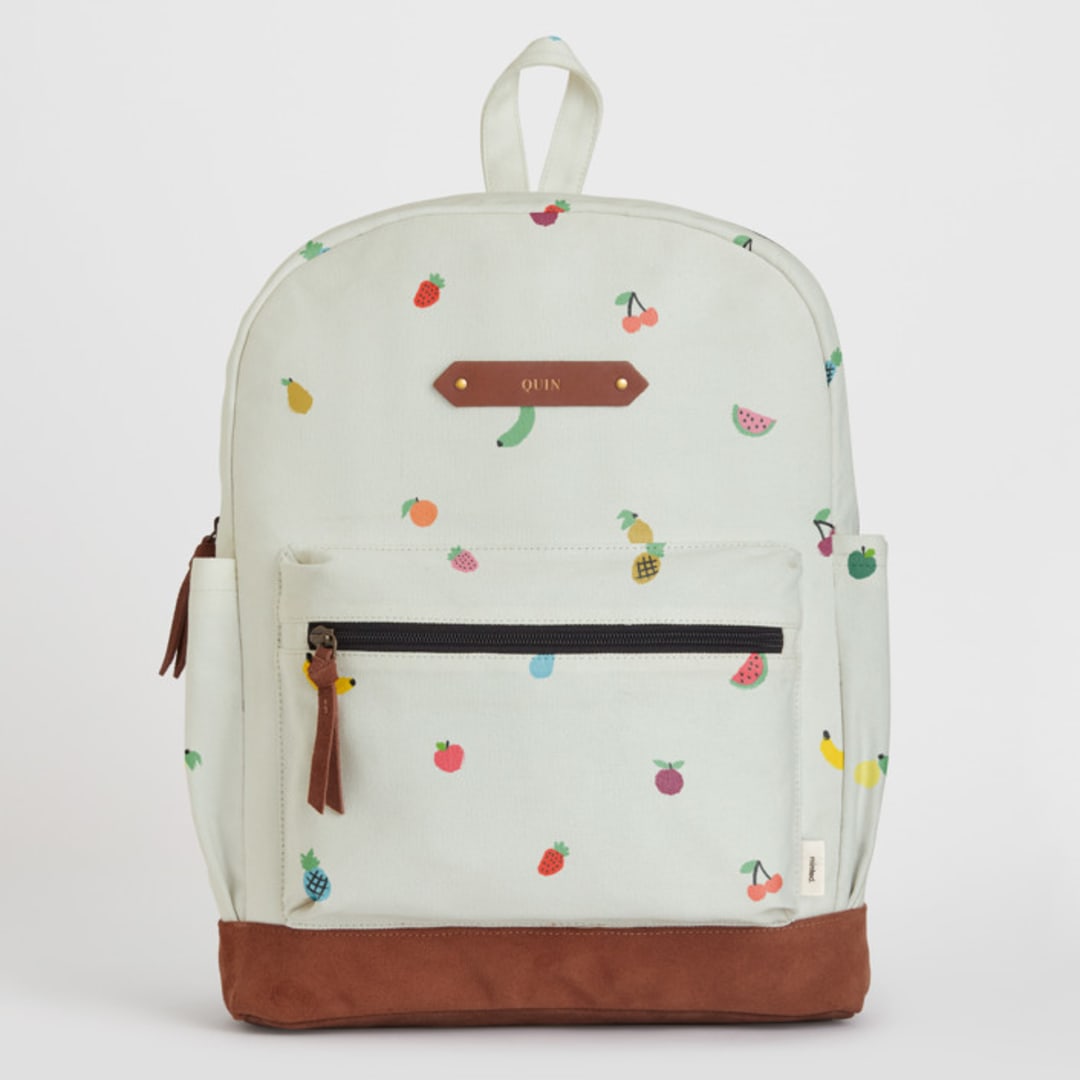 "Tutti Frutti" - Backpack in Frutti by lulu and isabelle - Front with Optional Personalization