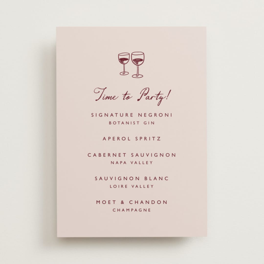 "Winery" - Bar Signs in Wine by Katharine Watson - Front