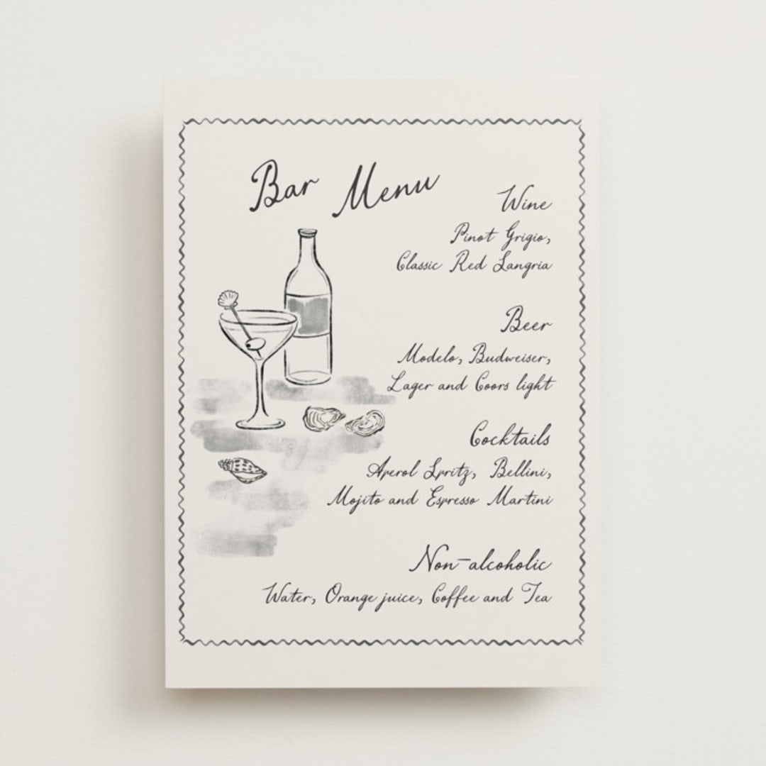 "Puglia" - Bar Signs in Rock by Pati Cascino - Front