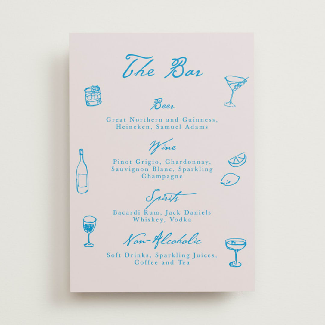 "Handdrawn little things" - Bar Signs in Sky Whispers by Cass Loh - Front