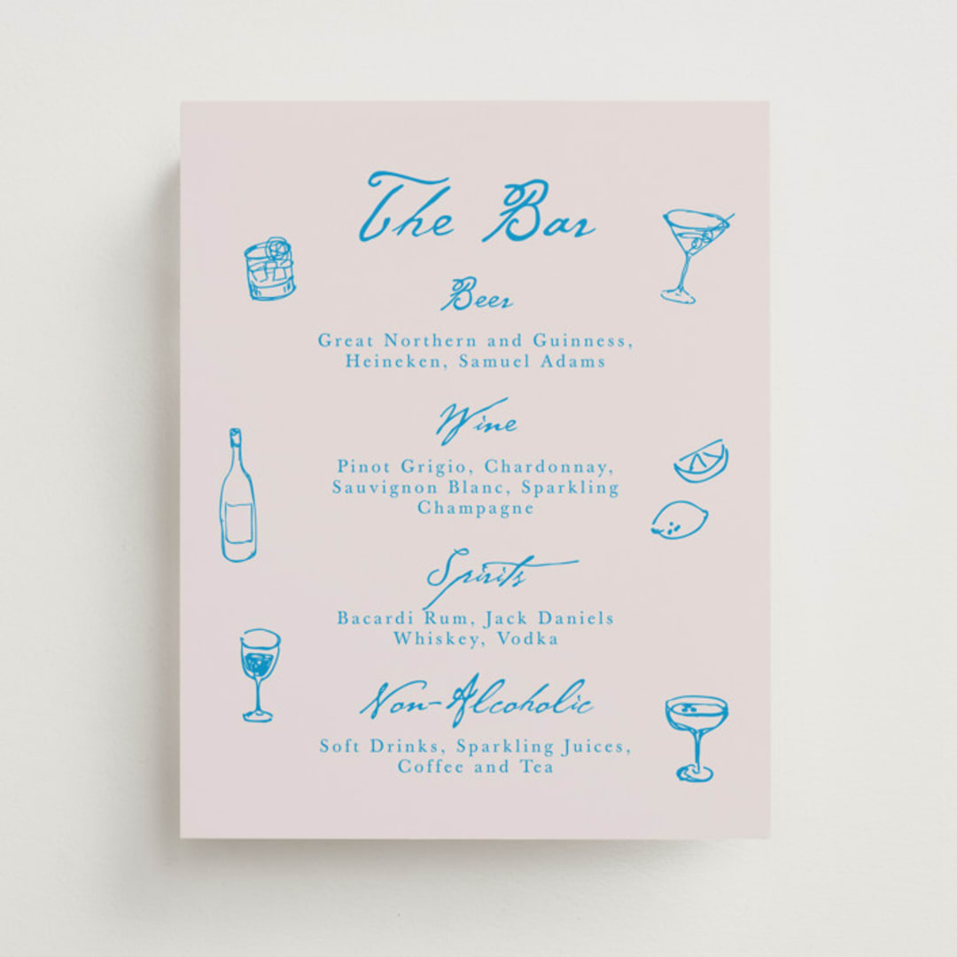 "Handdrawn little things" - Bar Signs in Sky Whispers by Cass Loh - Front