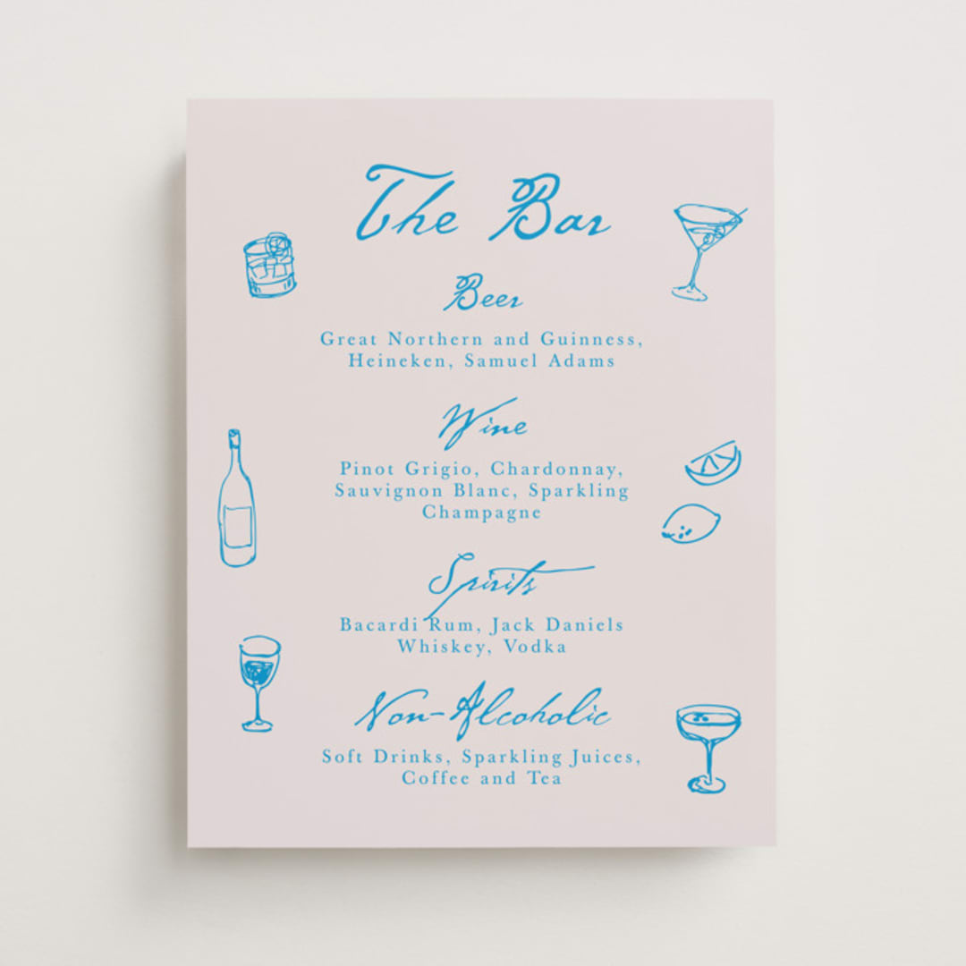 "Handdrawn little things" - Bar Signs in Sky Whispers by Cass Loh - Front