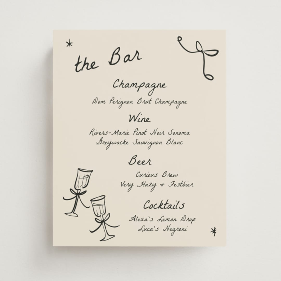 "Roses" - Bar Signs in Vanilla by Ani Somi - Front