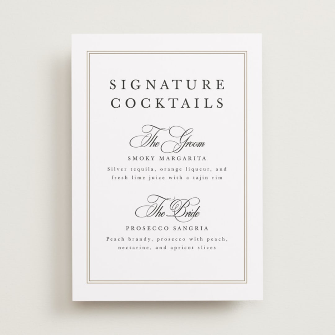 "Traditionalist" - Bar Signs in Snow by Sarah Brown - Front