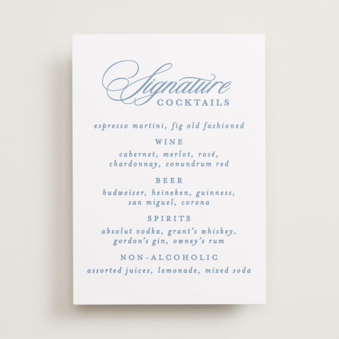 "Aristocratic" - Bar Signs in Sky by Creo Study - Front