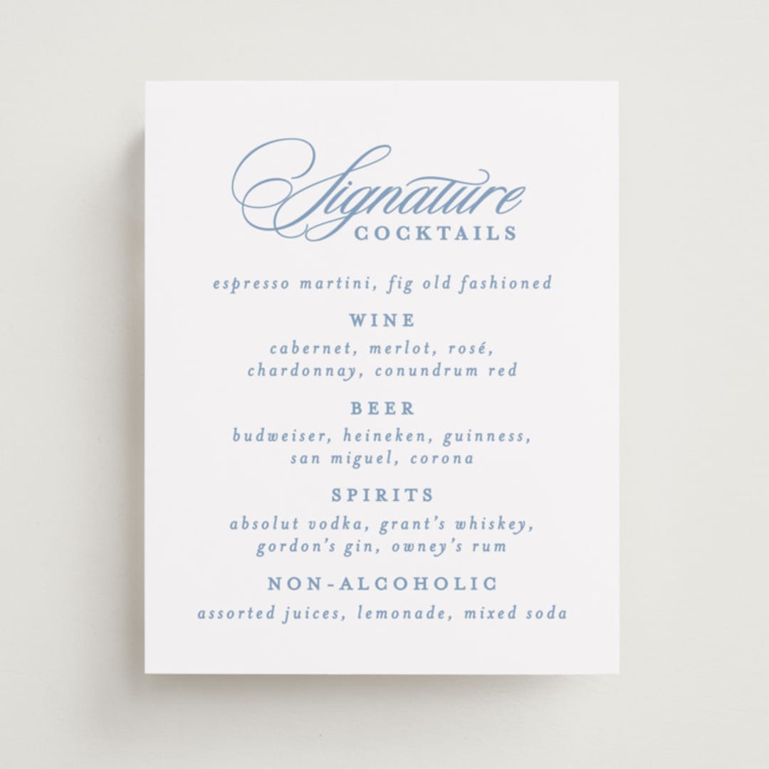 "Aristocratic" - Bar Signs in Sky by Creo Study - Front