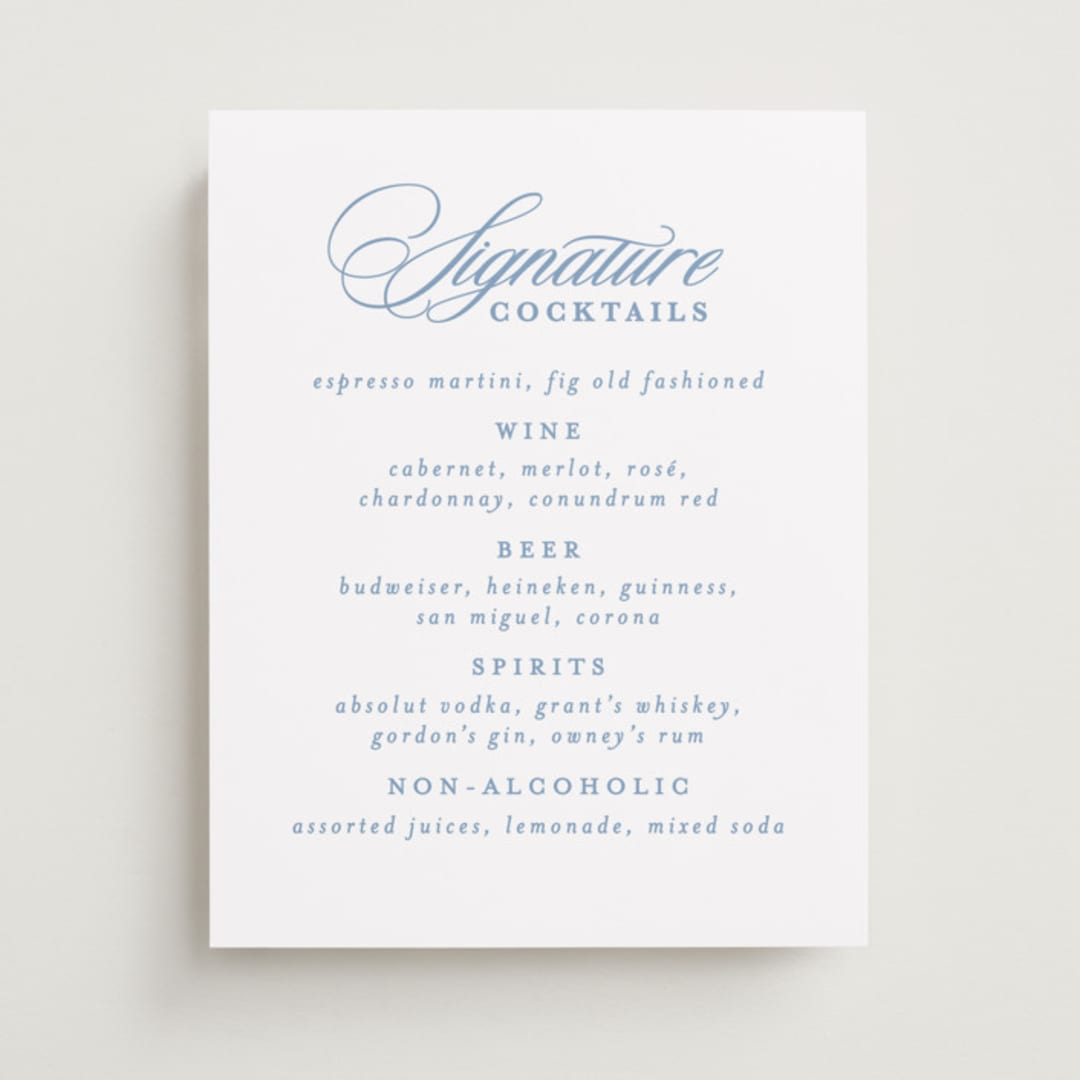 "Aristocratic" - Bar Signs in Sky by Creo Study - Front