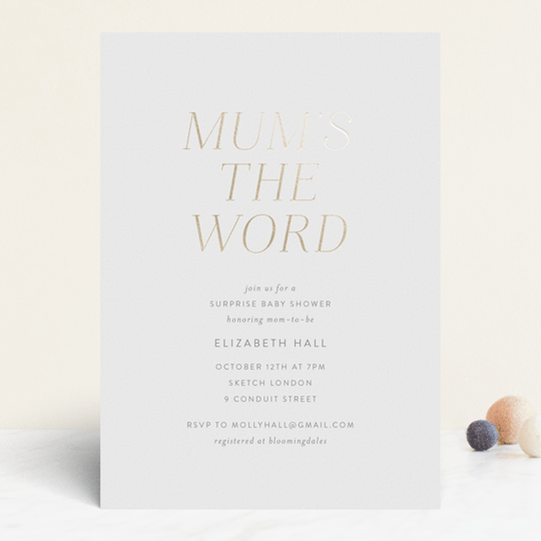 Mums the Word