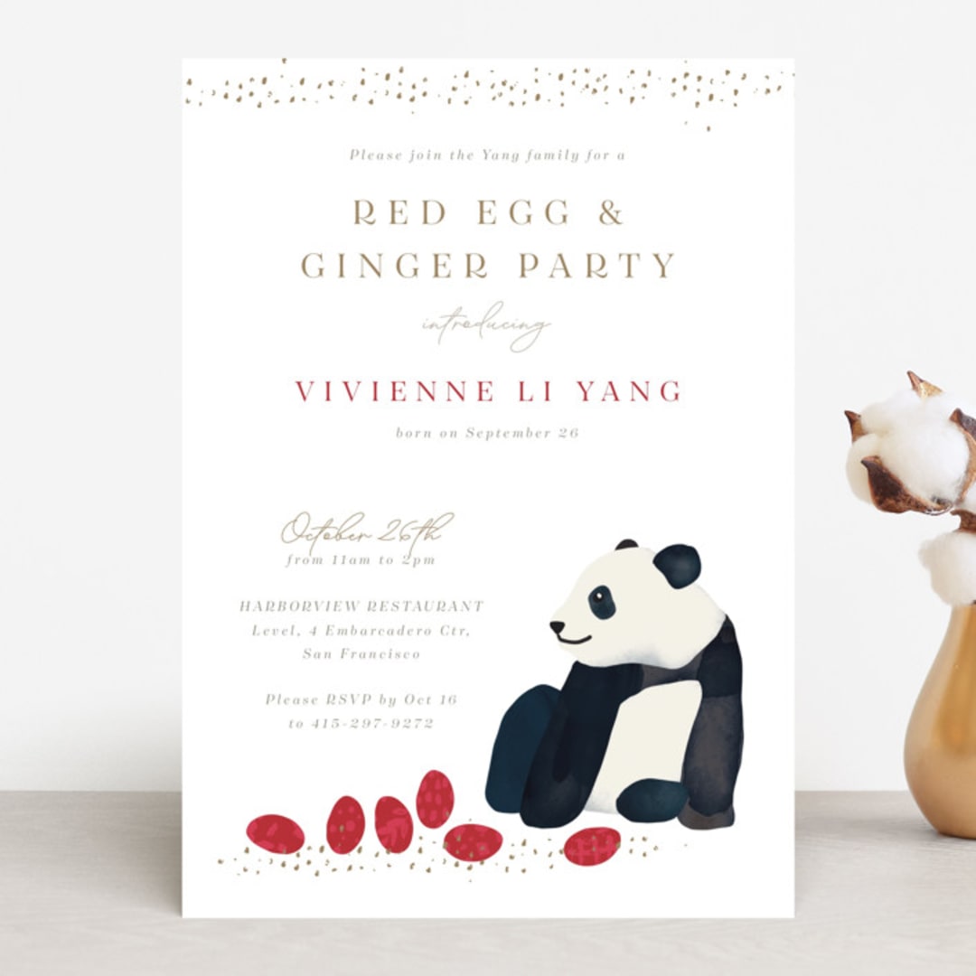 Red Egg and Ginger Panda