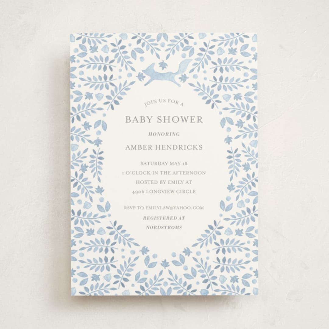 Foxy Baby Shower