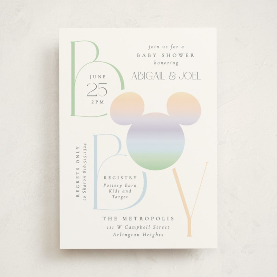 Disney Ombre Mickey Mouse