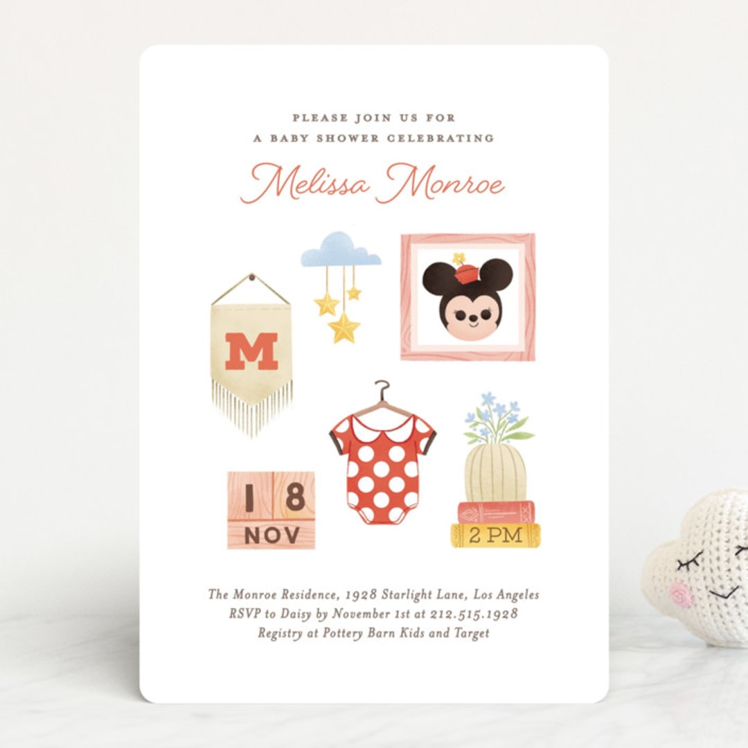 Disney's Minnie Nursery Inspiration Board