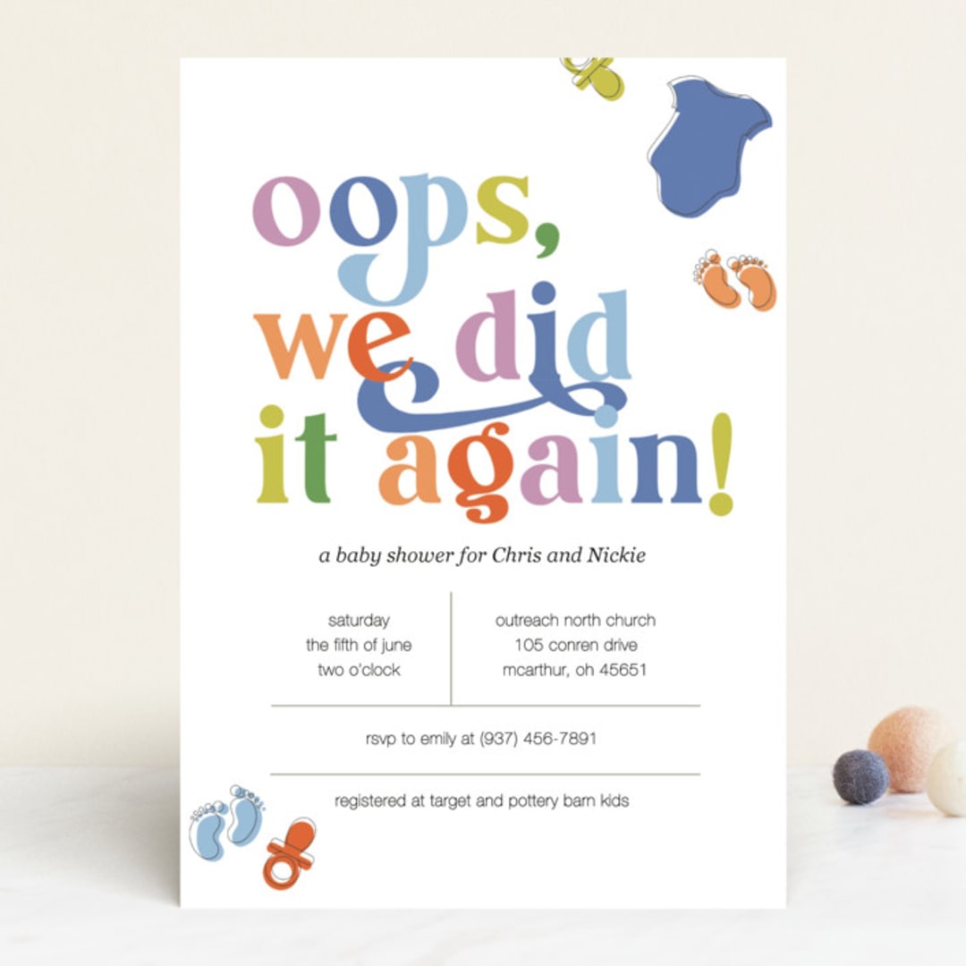 Oops, we did it again