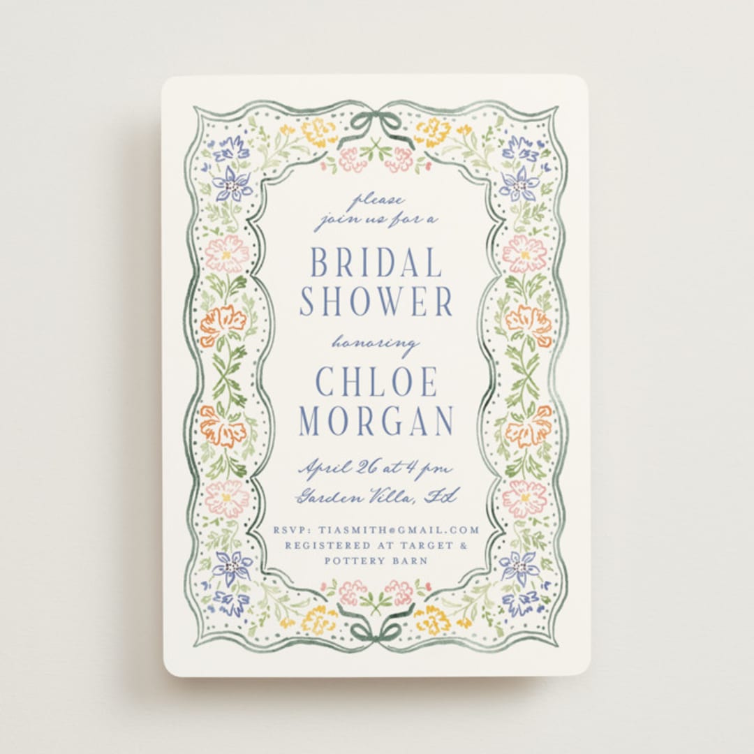 "This Day" - Bridal Shower Invitations in Meadow by Petra Kern - Front