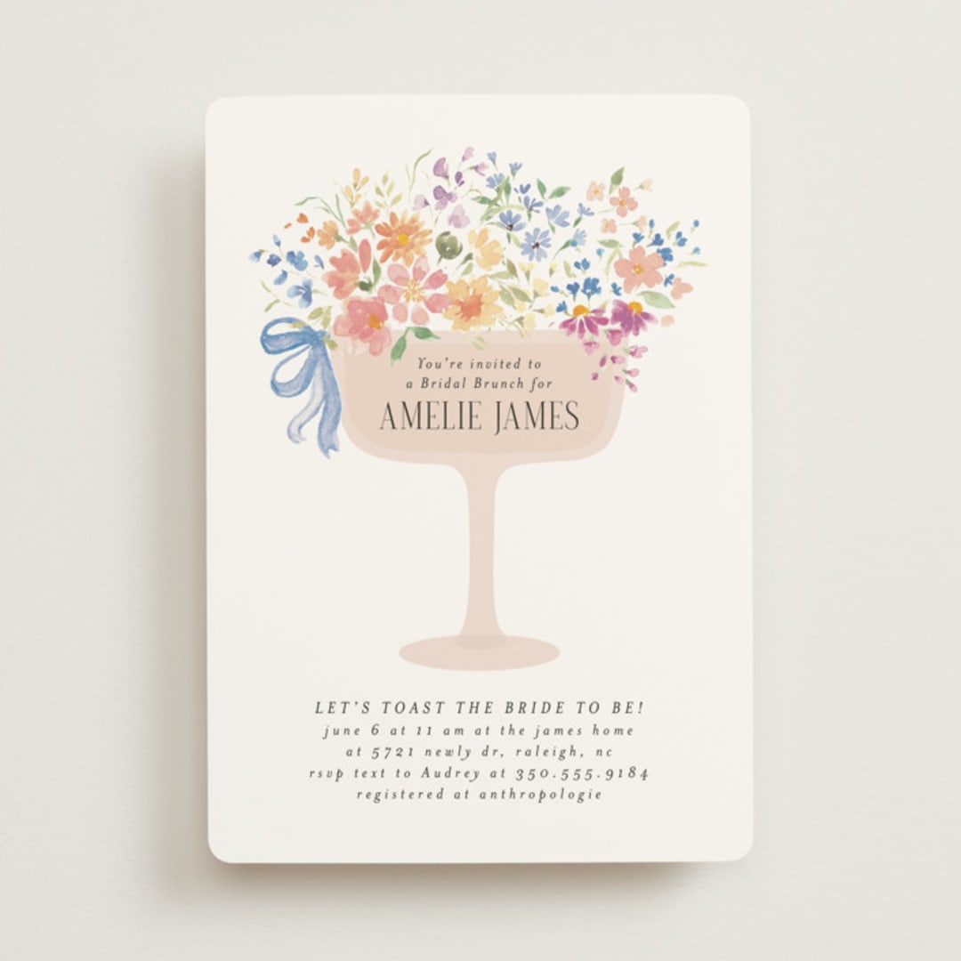 "Amelie" - Bridal Shower Invitations in Summer by Itsy Belle Studio - Front