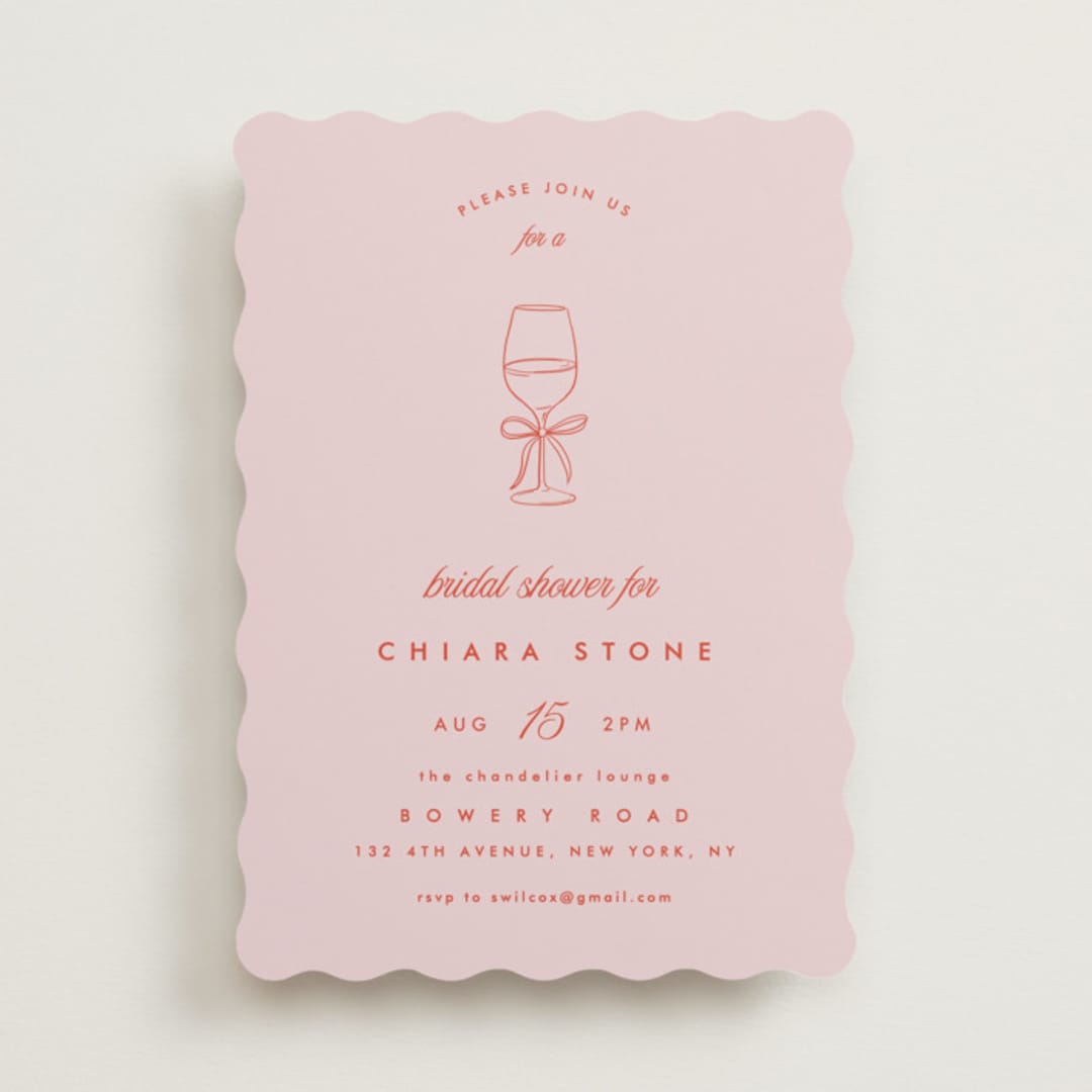"Celebrate" - Bridal Shower Invitations in Resort by Kelly Schmidt - Front