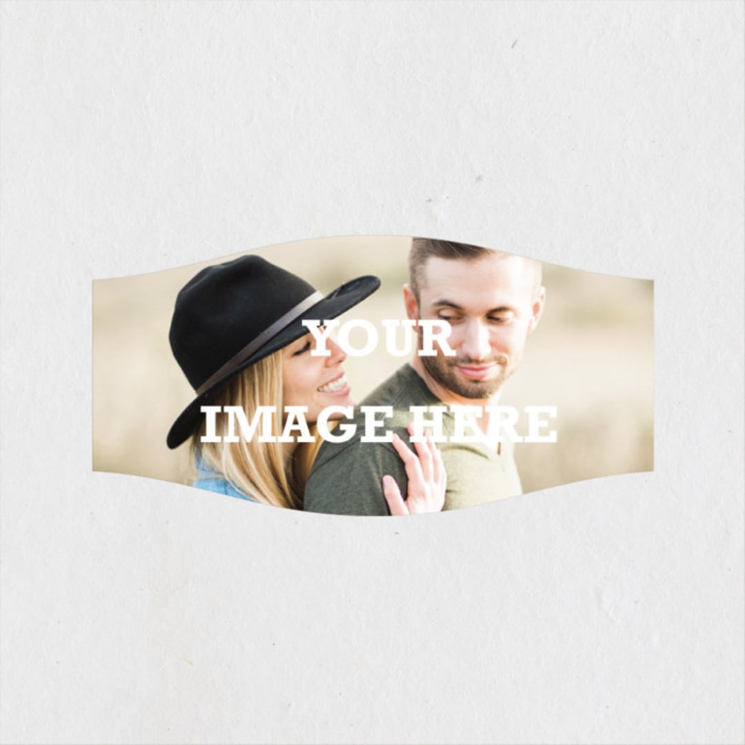 "The Big Picture" - Bridal Shower Favor Stickers in Ivory by Minted - Front