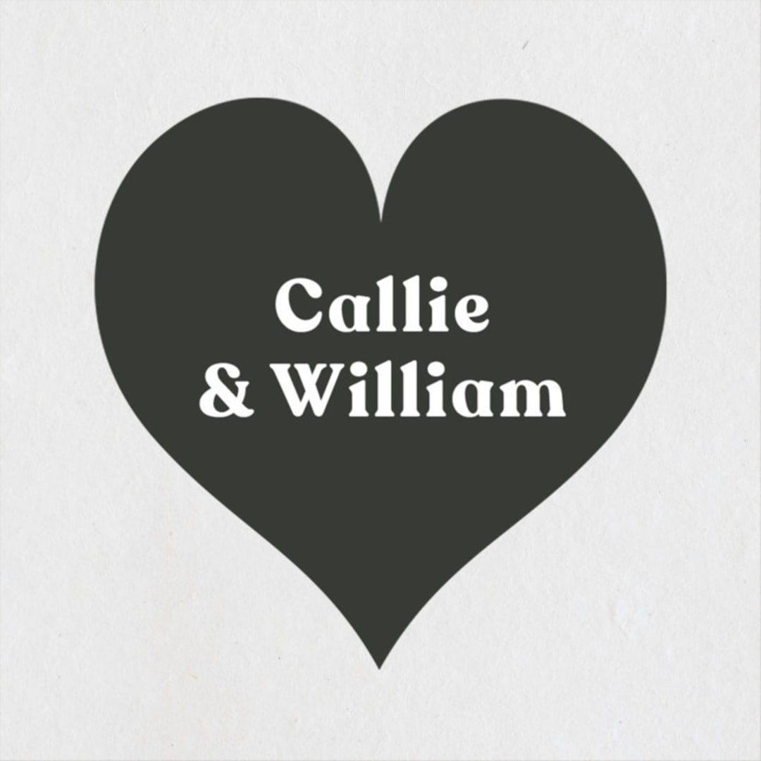 "the essentials" - Bridal Shower Favor Stickers in Onyx by Sara Hicks Malone - Front