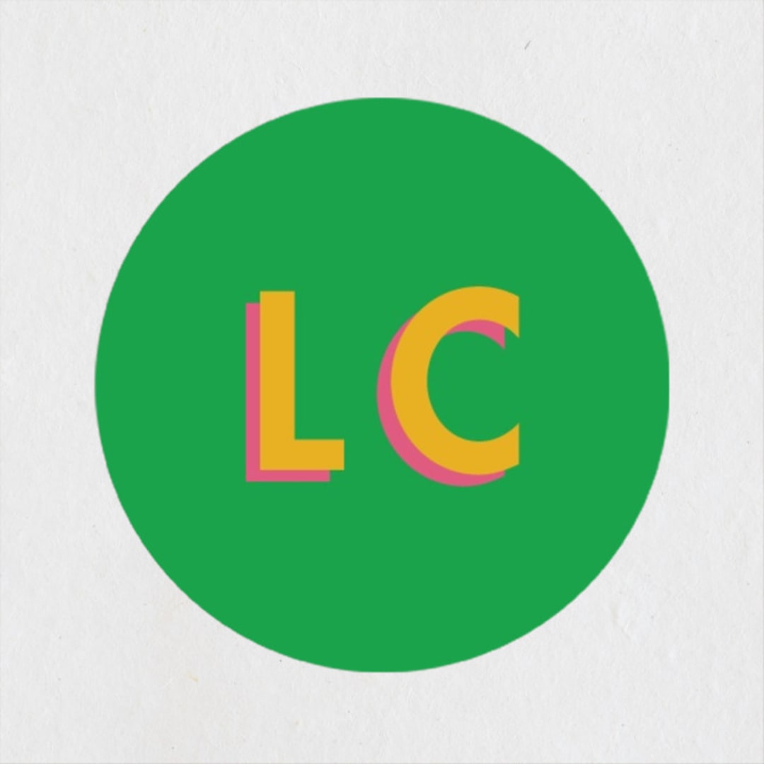 "Bold Initials" - Bridal Shower Favor Stickers in Lawn by mo kelley - Front