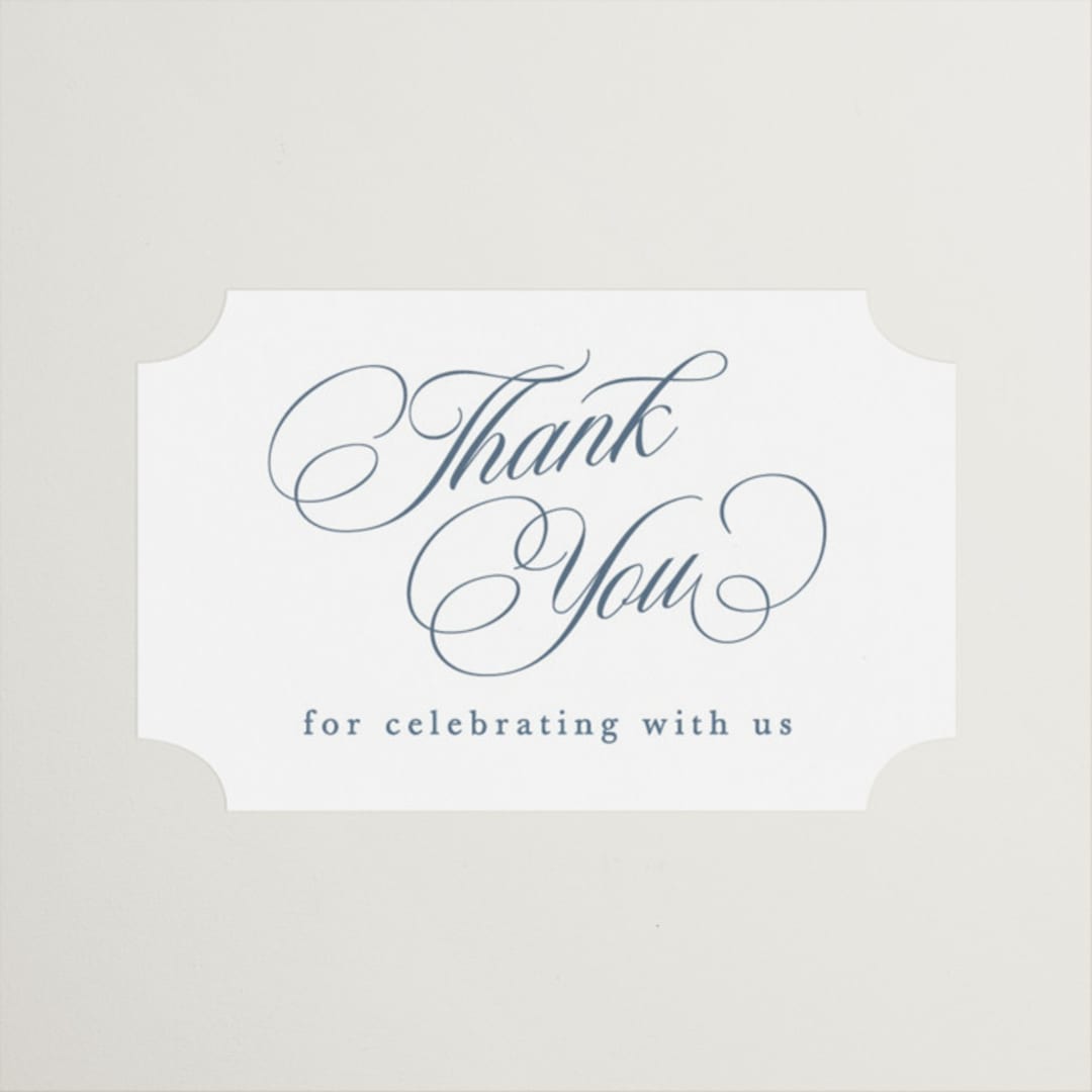 "Clara" - Bridal Shower Favor Stickers in Coastal by Kelly Schmidt - Front