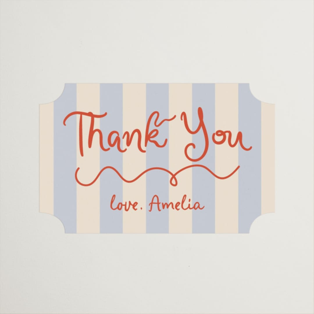 "Spritz" - Bridal Shower Favor Stickers in Citrus by Jenna Holcomb - Front