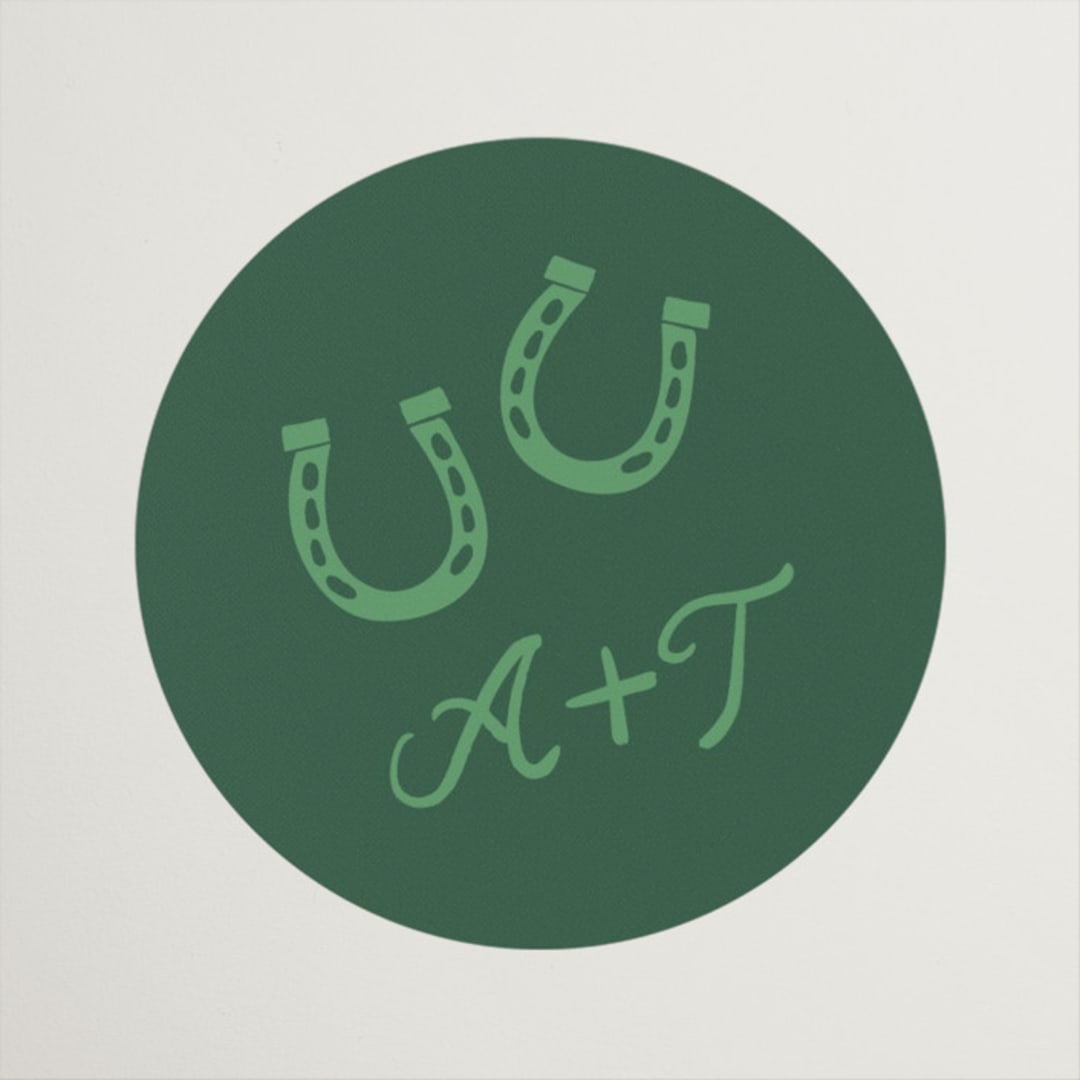 "Lawn Party" - Bridal Shower Favor Stickers in Picnic by Kelly Watkins - Front