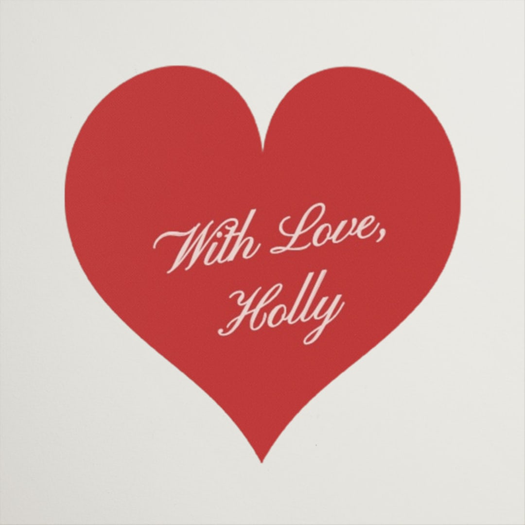 "Club Amore" - Bridal Shower Favor Stickers in Ruby by Helena Vitto - Front