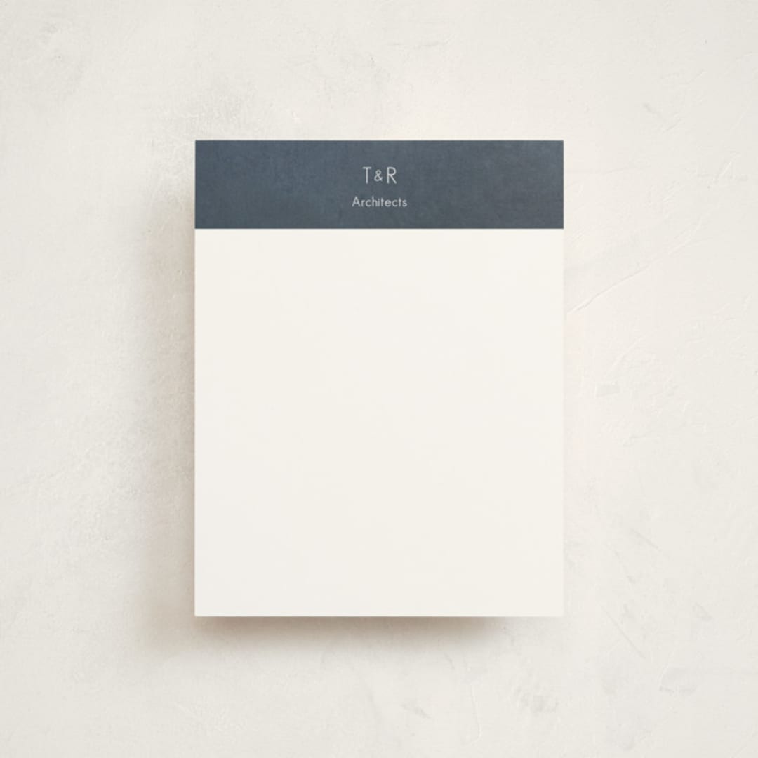 "Chalkboard" - Business Stationery in Chalk by Waldo Press - Front