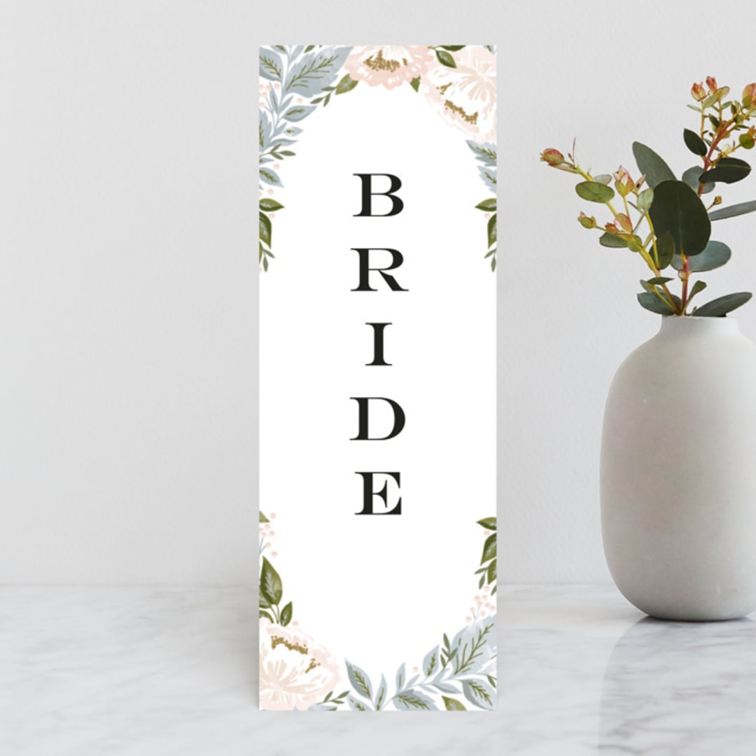 Peony Floral Frame