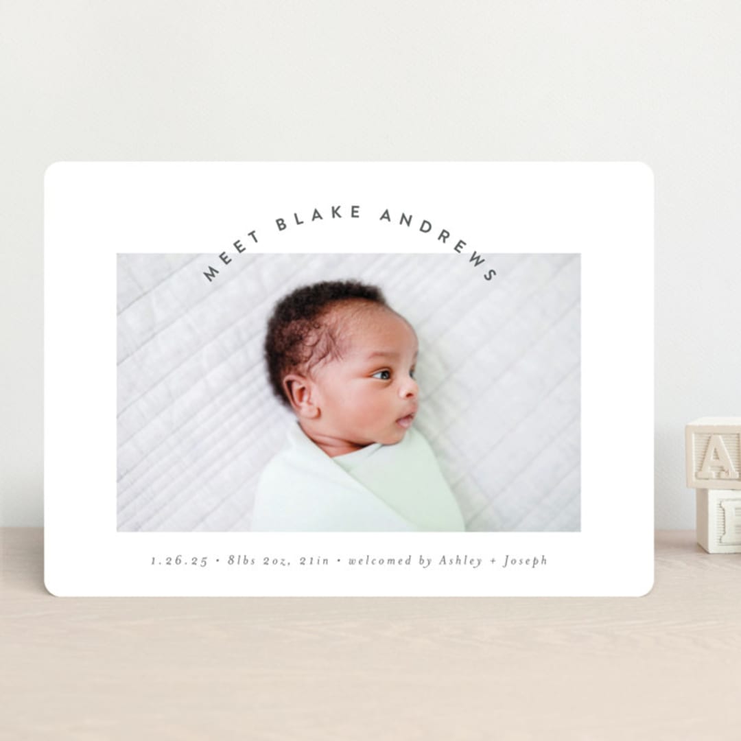 "Arc Name" - Birth Announcements in Penguin by Carolyn MacLaren - Front