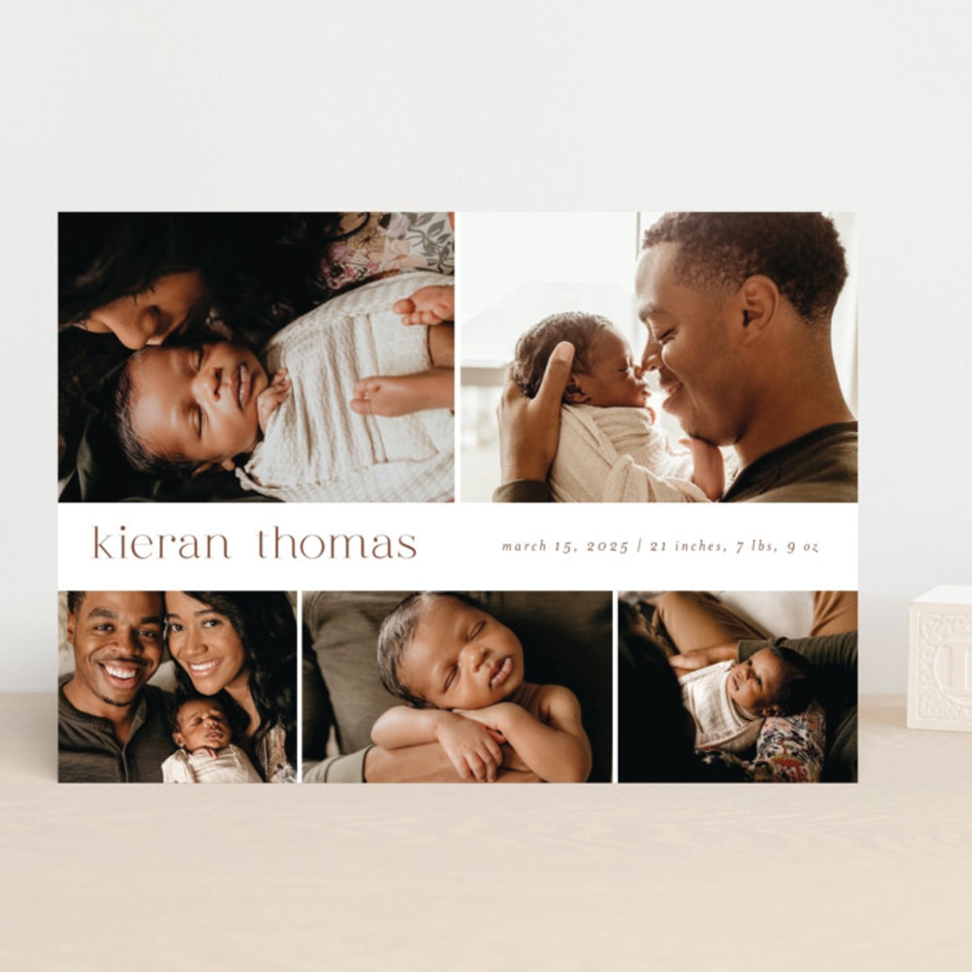 "concha" - Birth Announcements in Cocoa by chocomocacino - Front