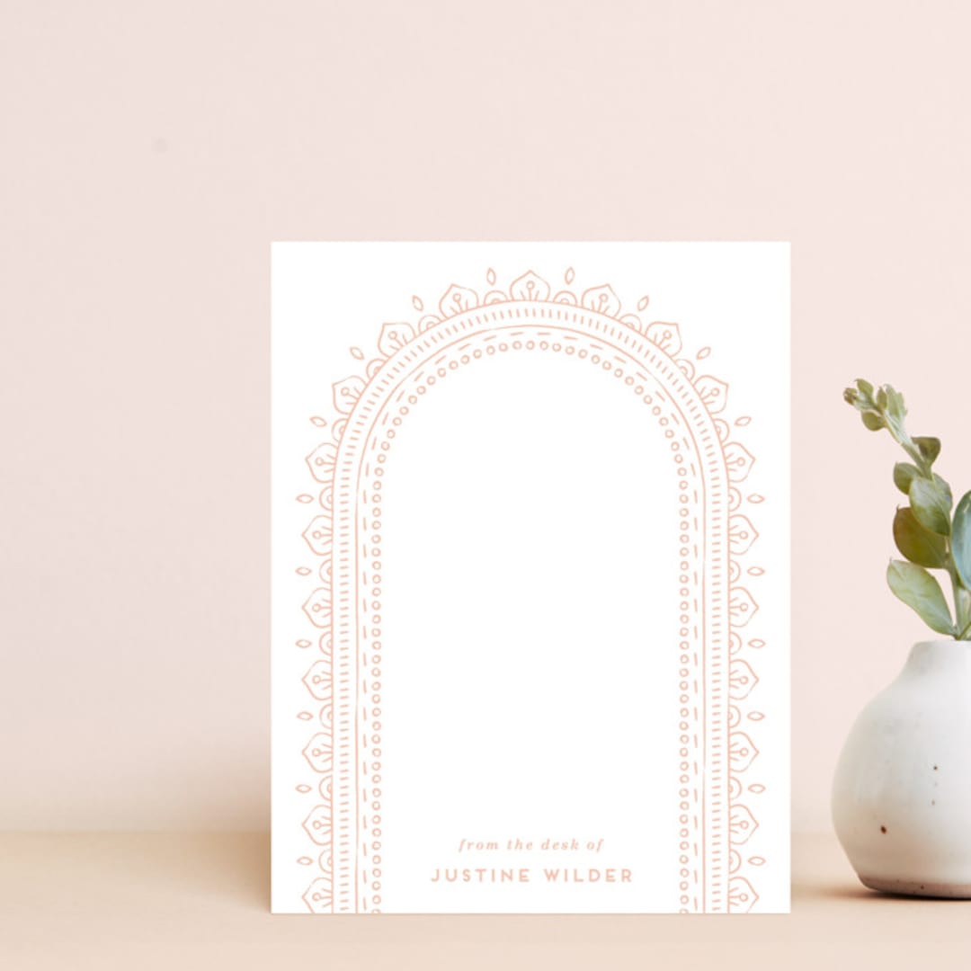 Ornate Arch Stationery