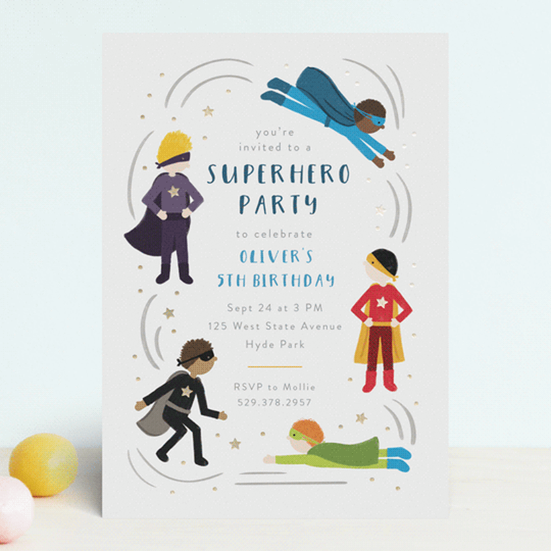 Superhero Party