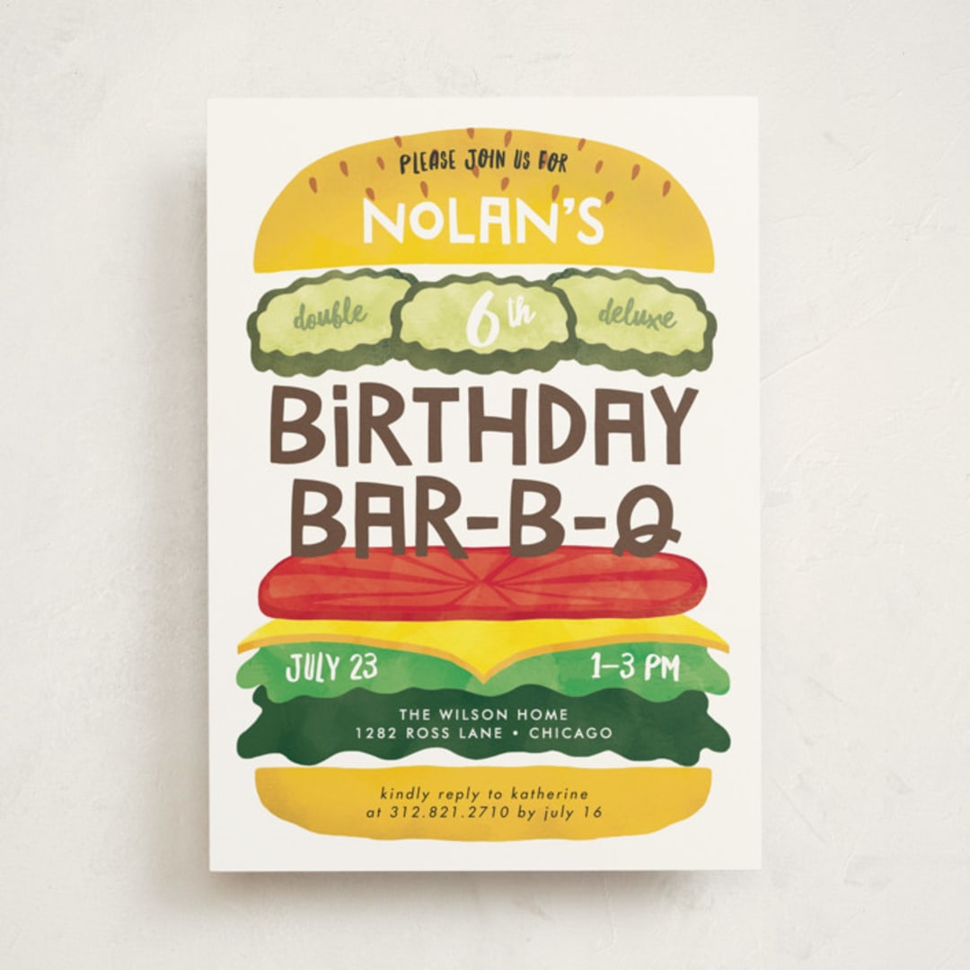 Birthday Burger