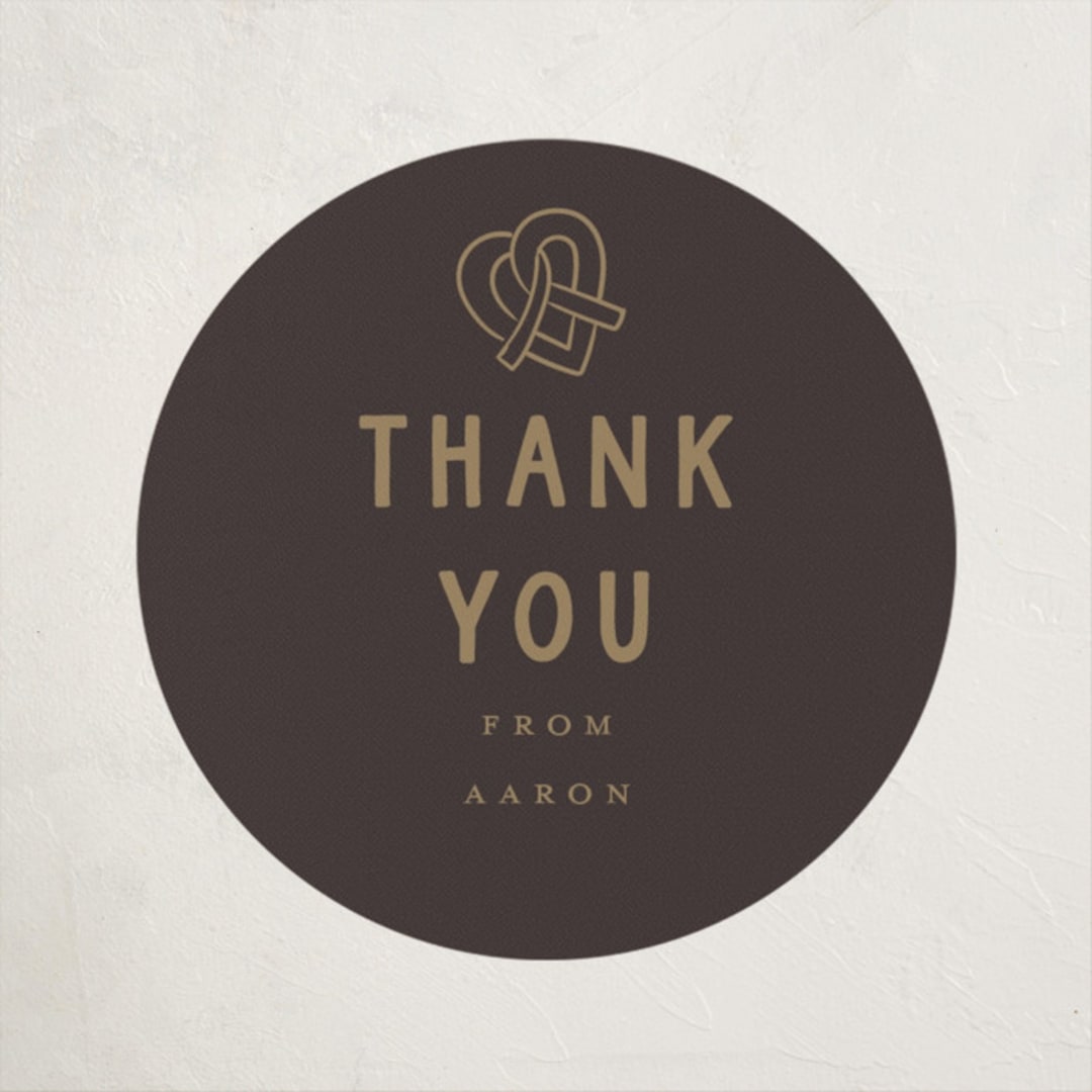 "Gilded NYC" - Children's Birthday Party Stickers in Beetle by Teju Reval - Front