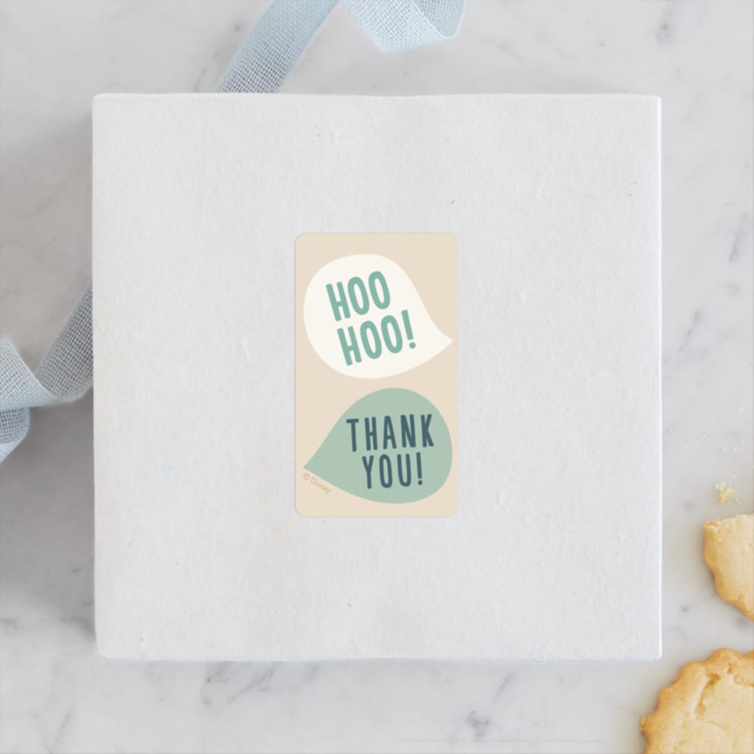 "Disney's Frozen Big Birthday Blowout" - Children's Birthday Party Stickers in Birch by Erica Krystek - Front