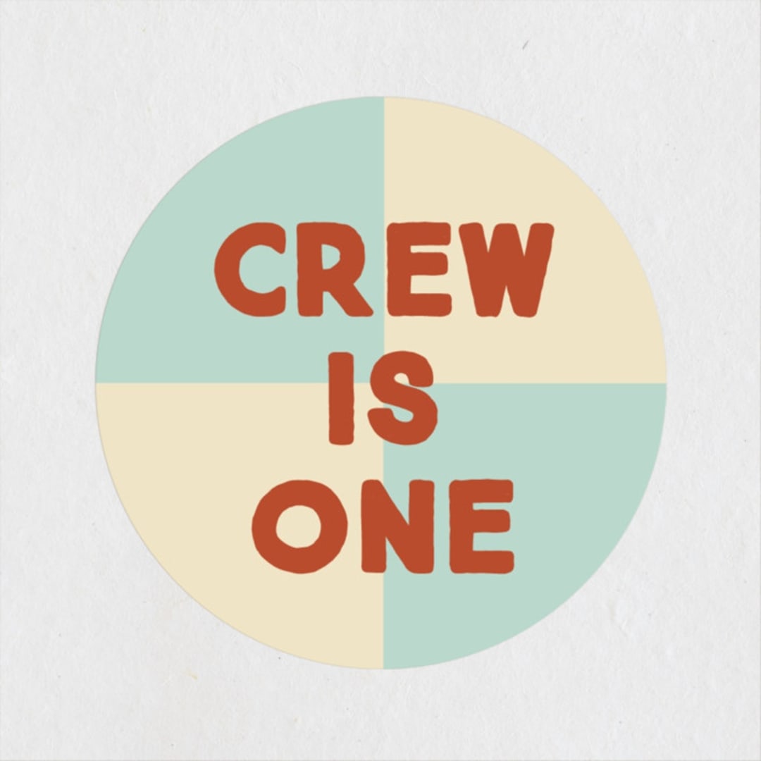 "Blocks" - Children's Birthday Party Stickers in Frost by Baumbirdy - Front