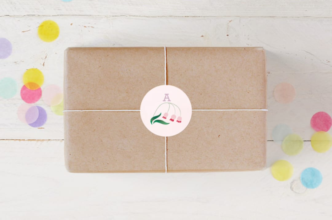 "Number One Bug" - Children's Birthday Party Stickers in Jade by Eve Schultz - Front