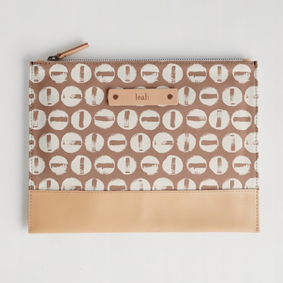 "Penny Thoughts" - Casual Clutch in Penny by Carrie ONeal - Casual Clutch