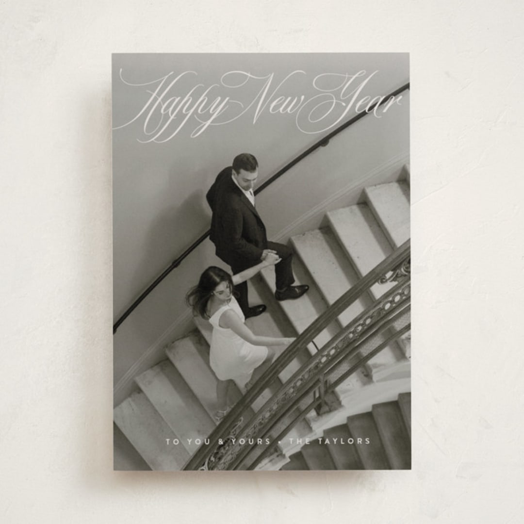 "Classic Glory" - Holiday Cards in Lace by Alston Foster - Front