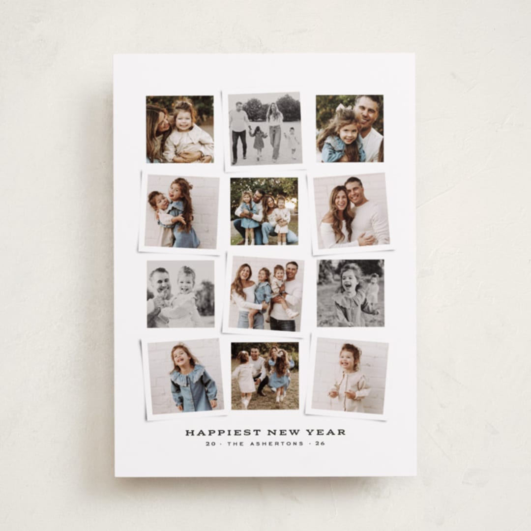 "Picks" - Holiday Cards in Penguin by Lea Delaveris - Front