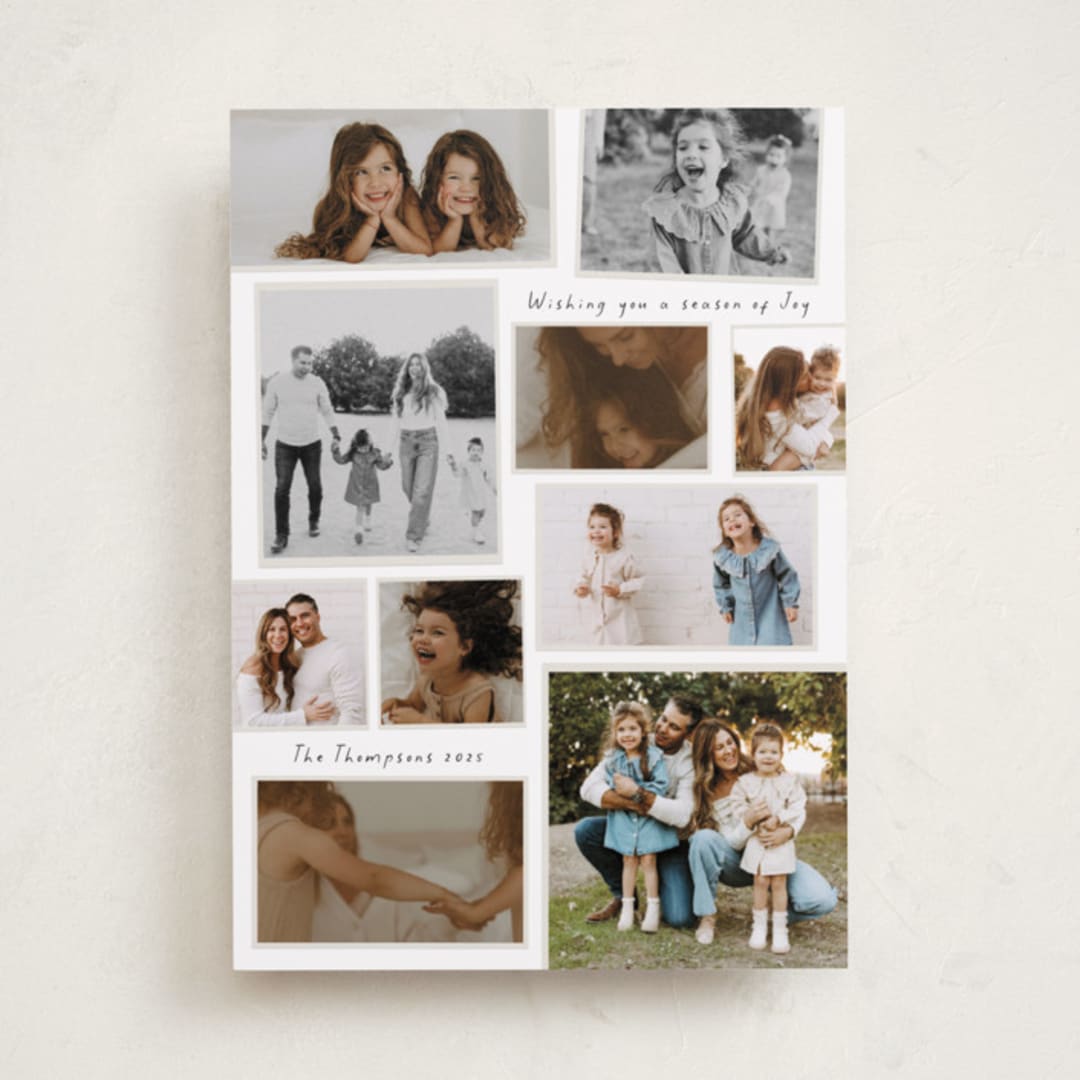"Season of Memories" - Holiday Cards in Winter by Ashlee Townsend - Front