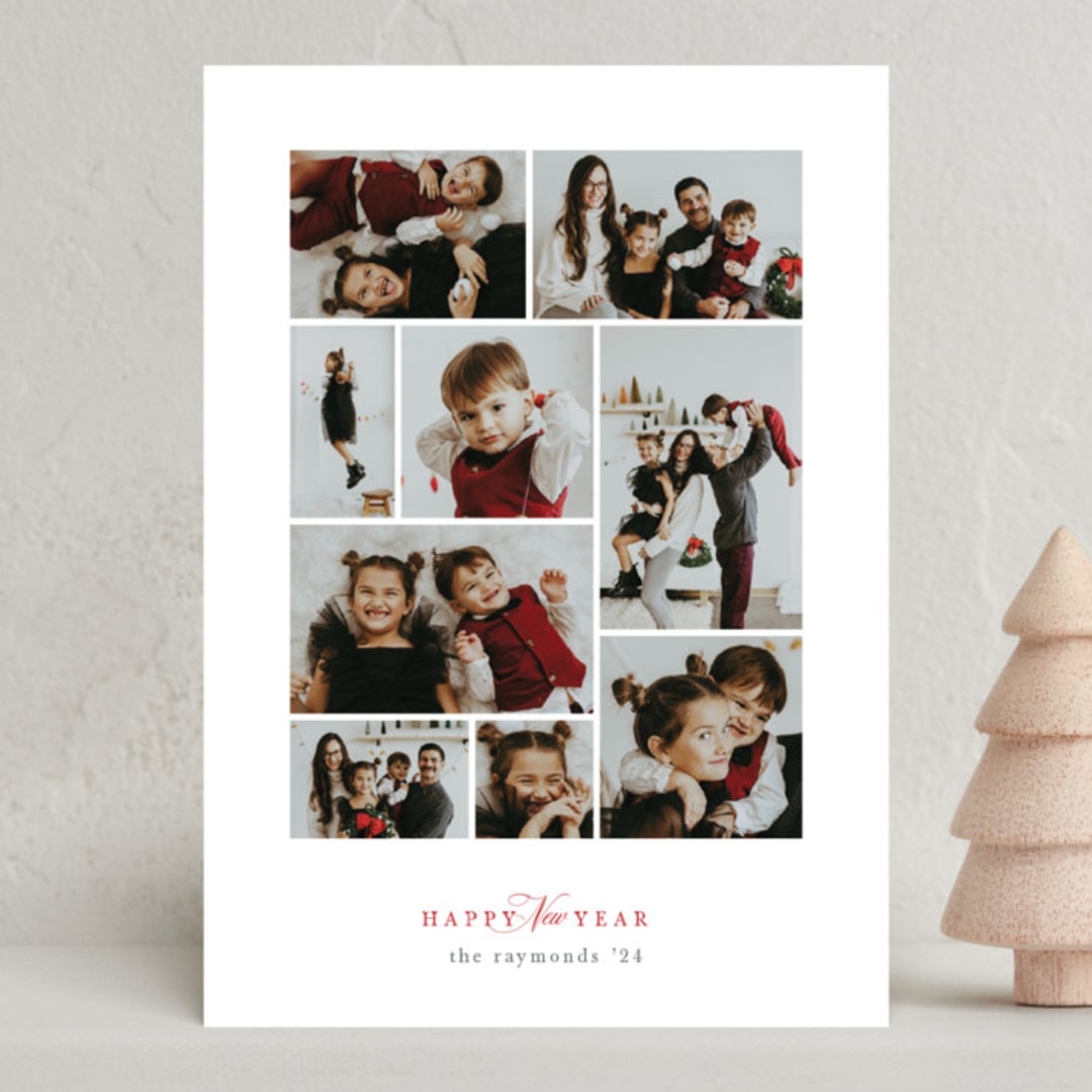 "multitude" - Holiday Cards in Peppermint by Mansi Verma - Front