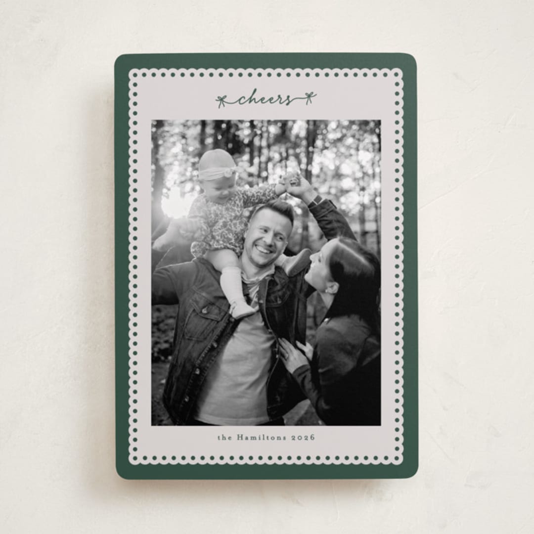 "Merry Bows" - Holiday Cards in Fir by Nicole Walsh - Front