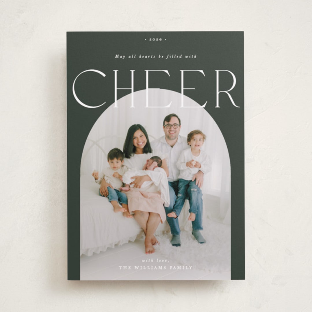 "Hope" - Holiday Cards in Fir by Blustery August - Front